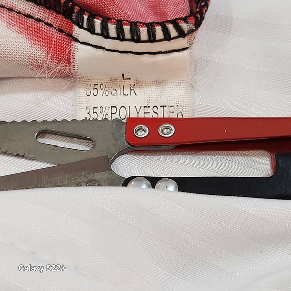 ACE FASHION MULTICOLOR MIDI DRESS WITH ELASTIC WAISTBAND SIZE LARGE - Picture 8 of 9